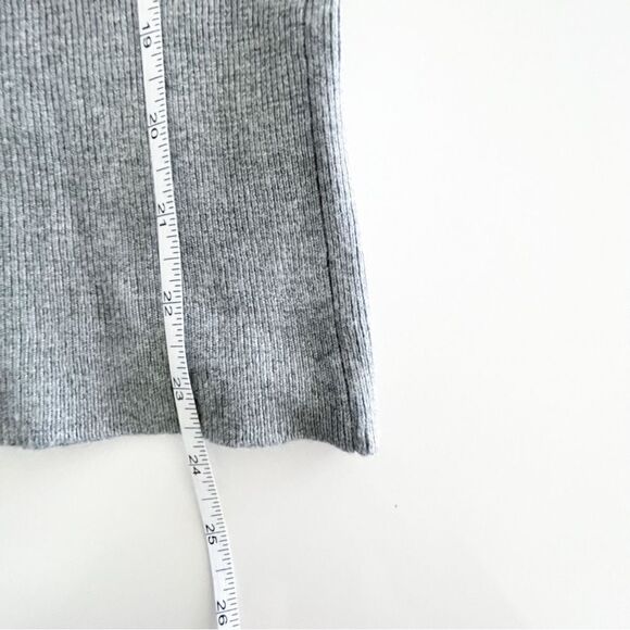 Current Fashion Collection Cardigan Fine Knit Button Up Grey Women's S NWT - Picture 9 of 10